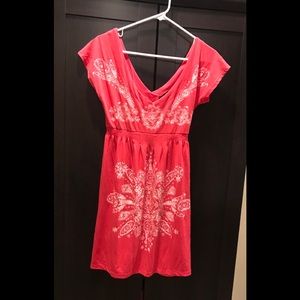 NWOT. Bathing suit coverup. Coral color.